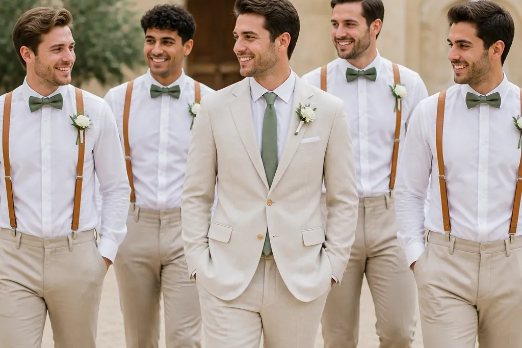 Beginner-Friendly Groom and Groomsmen Attire Ideas