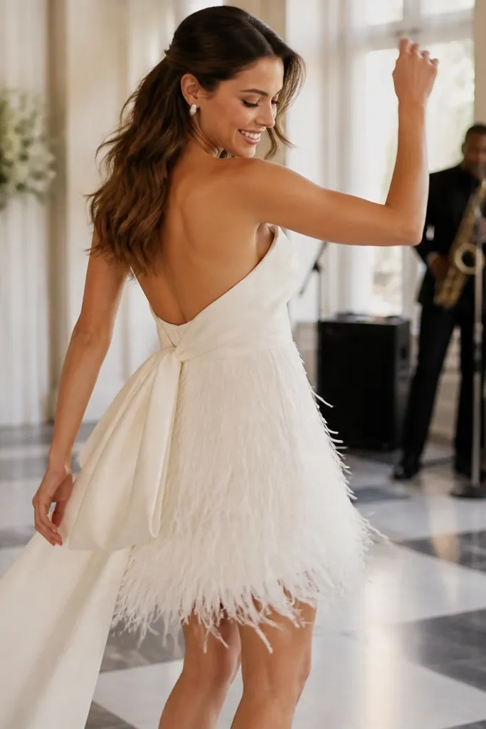 Short After-Party Wedding Dresses for the Reception