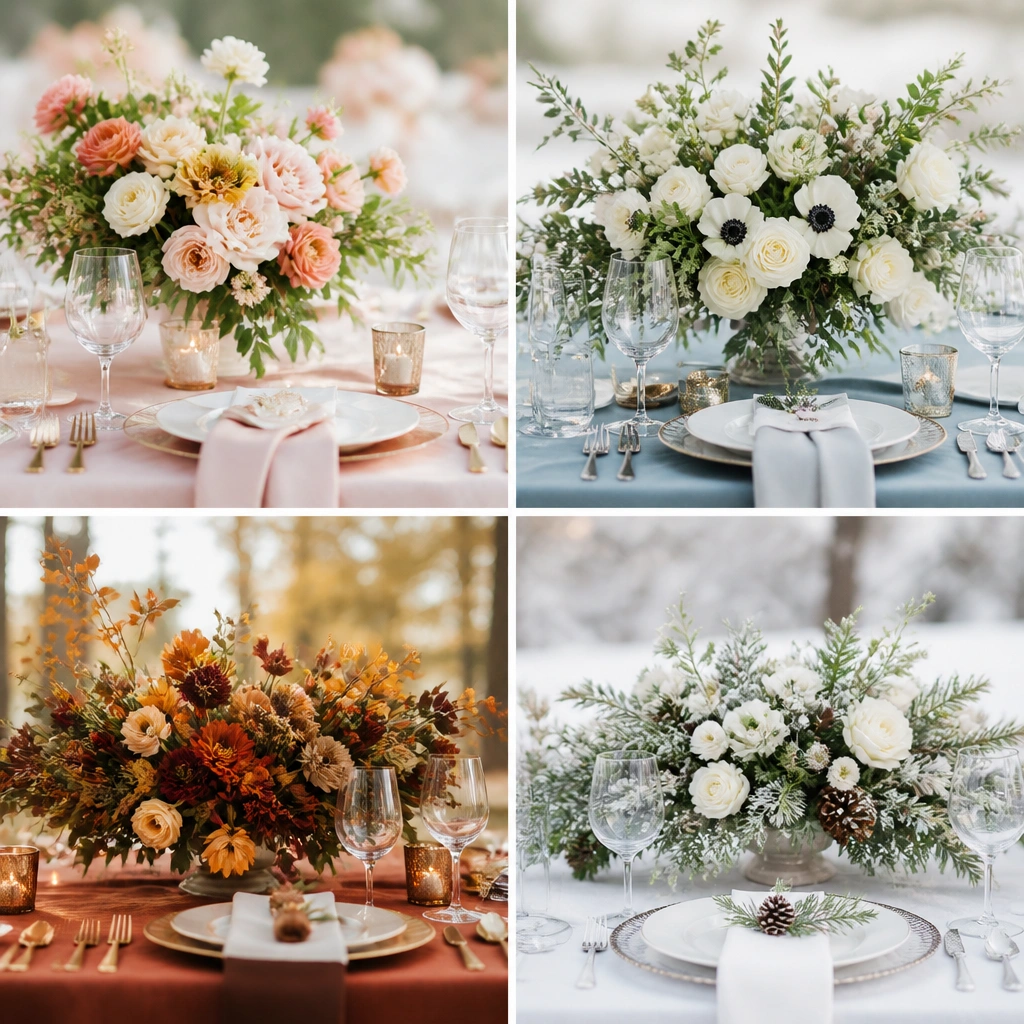 Wedding Color Scheme Ideas for Every Season