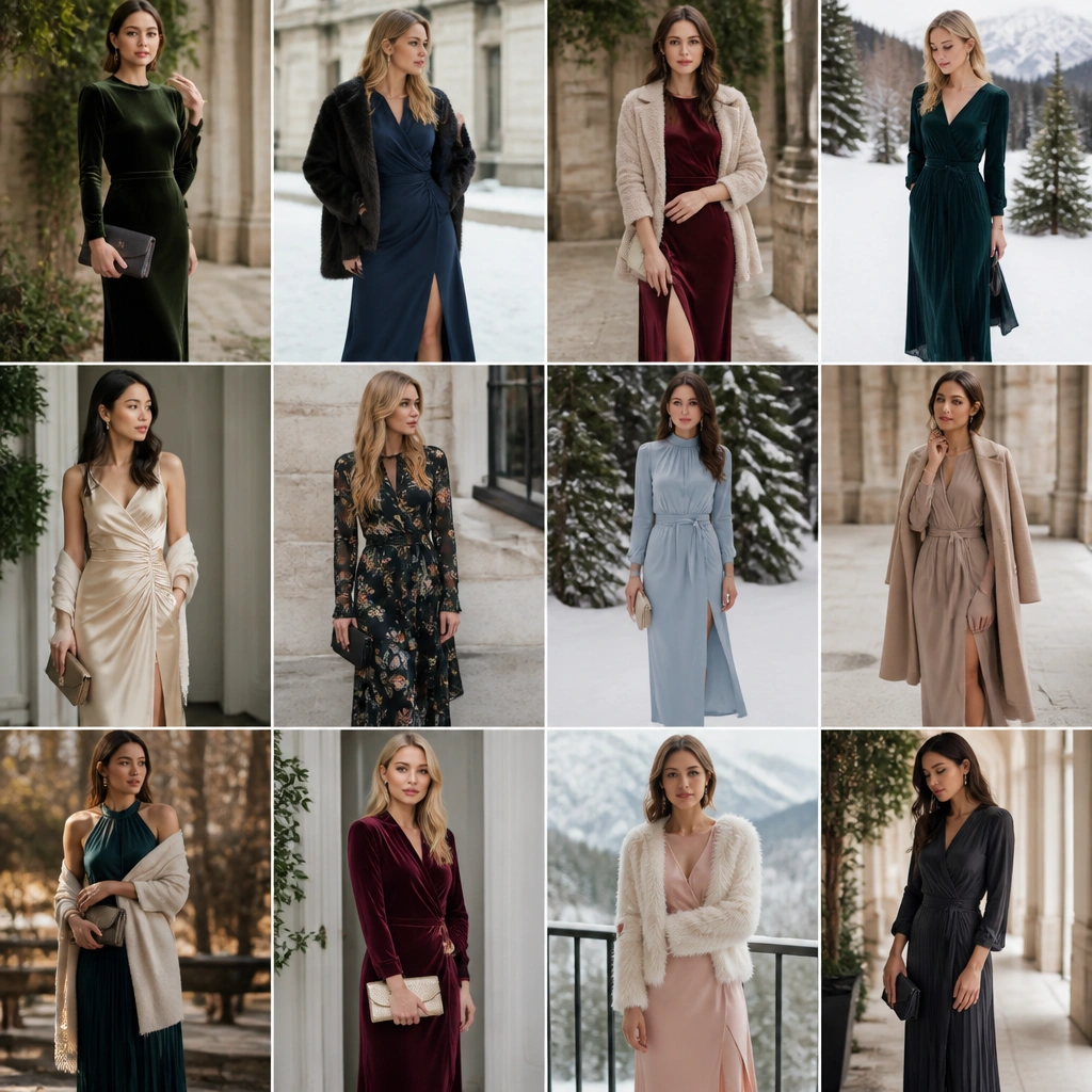 12 Cozy-Chic Winter Wedding Guest Outfits